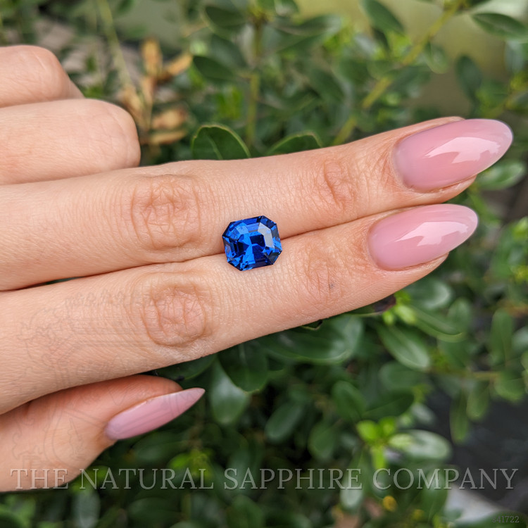 5.47 Ct. Blue Sapphire from Ceylon (Sri Lanka)