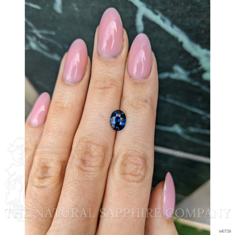 2.02 Ct. Blue Sapphire from Ceylon (Sri Lanka)