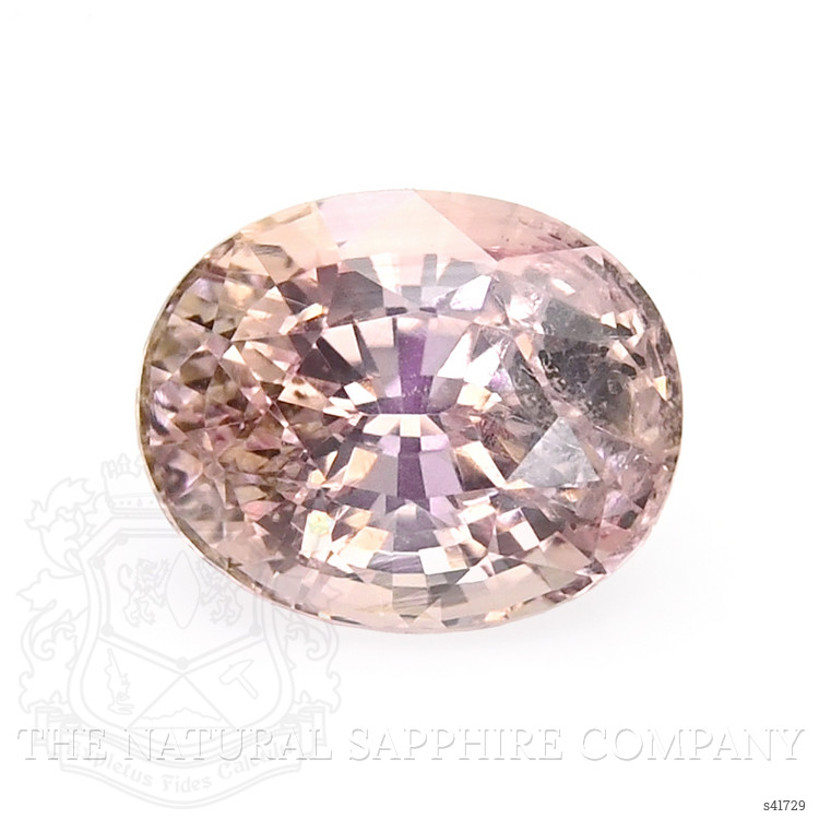1.12 Ct. Peach Sapphire from Ceylon (Sri Lanka)