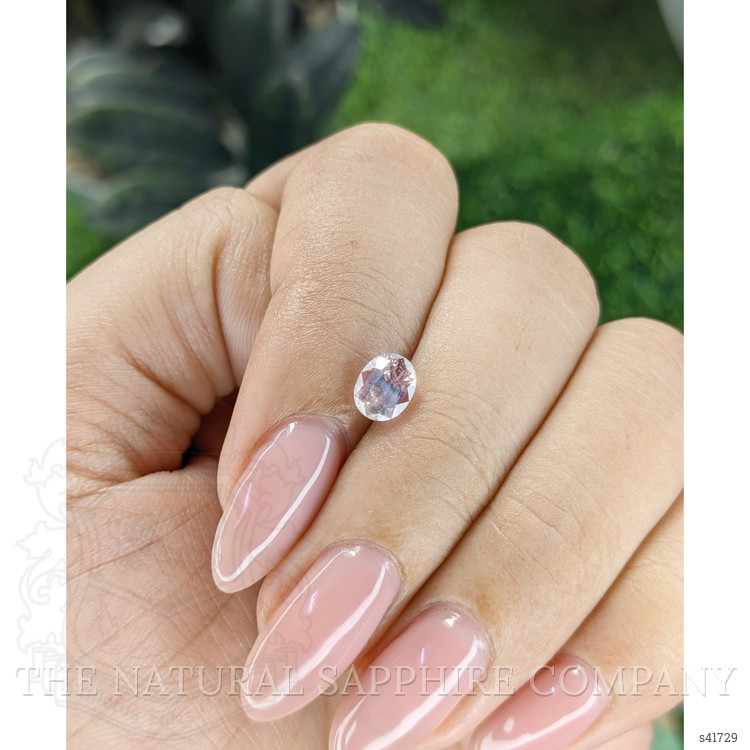 1.12 Ct. Peach Sapphire from Ceylon (Sri Lanka)