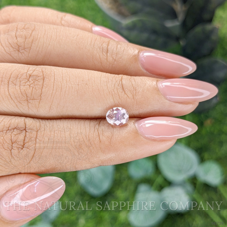 1.12 Ct. Peach Sapphire from Ceylon (Sri Lanka)