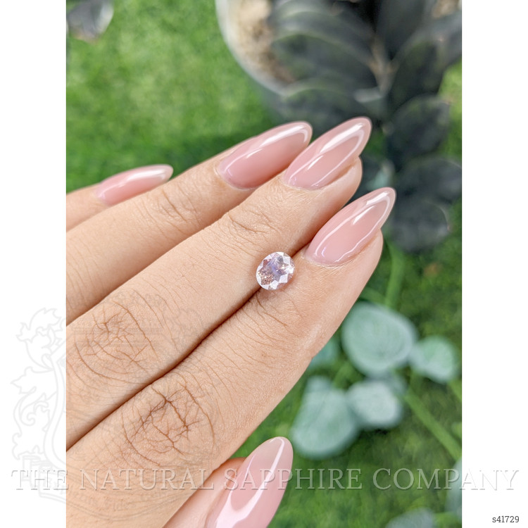 1.12 Ct. Peach Sapphire from Ceylon (Sri Lanka)