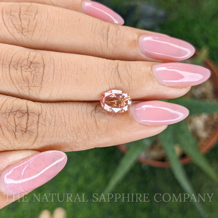 2.11 Ct. Padparadscha Sapphire from Ceylon (Sri Lanka)