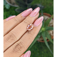 2.11 Ct. Padparadscha Sapphire from Ceylon (Sri Lanka) Life Style