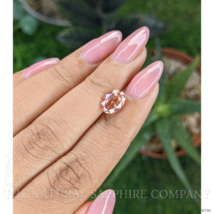 2.11 Ct. Padparadscha Sapphire from Ceylon (Sri Lanka)