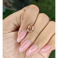 2.11 Ct. Padparadscha Sapphire from Ceylon (Sri Lanka) Life Style
