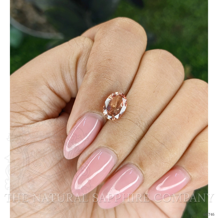 2.11 Ct. Padparadscha Sapphire from Ceylon (Sri Lanka)