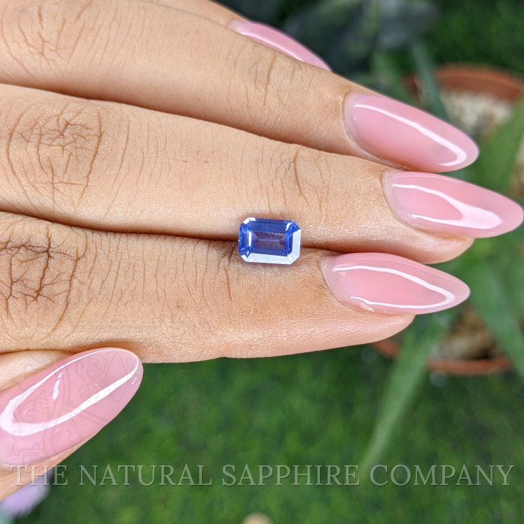 1.11 Ct. Blue Sapphire from Ceylon (Sri Lanka)