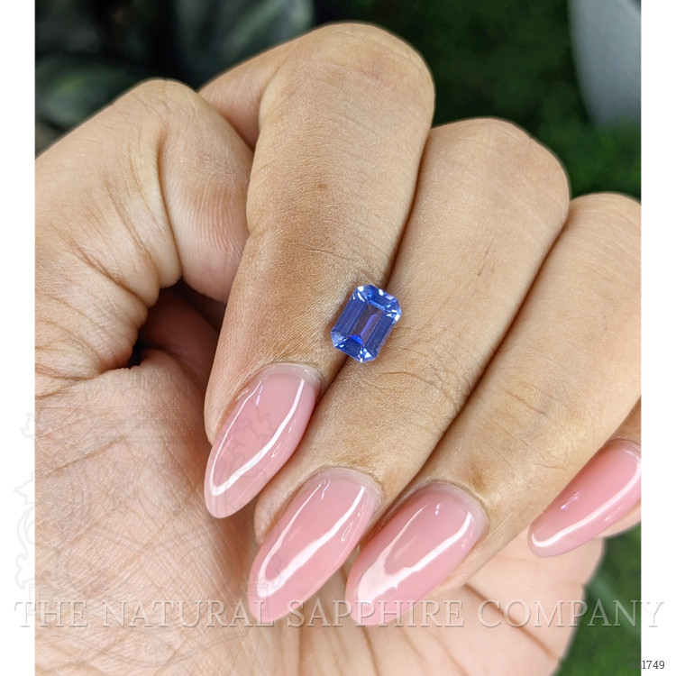 1.11 Ct. Blue Sapphire from Ceylon (Sri Lanka)