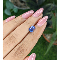 1.59 Ct. Blue Sapphire from Ceylon (Sri Lanka) Life Style