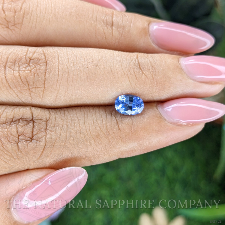 1.00 Ct. Blue Sapphire from Ceylon (Sri Lanka)