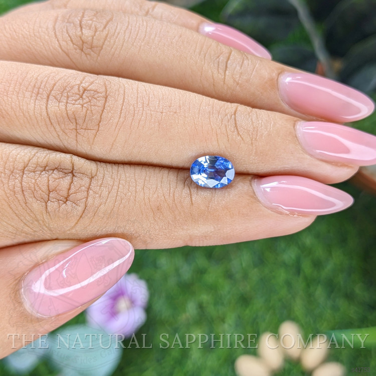 1.12 Ct. Blue Sapphire from Ceylon (Sri Lanka)