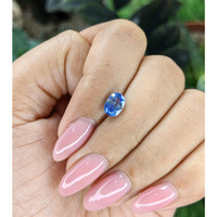 1.12 Ct. Blue Sapphire from Ceylon (Sri Lanka) Life Style
