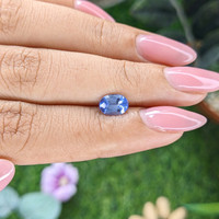 1.06 Ct. Blue Sapphire from Ceylon (Sri Lanka) Life Style