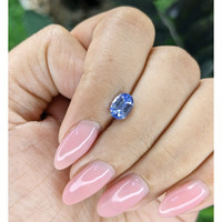1.06 Ct. Blue Sapphire from Ceylon (Sri Lanka) Life Style