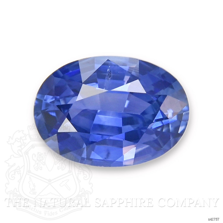 0.91 Ct. Blue Sapphire from Ceylon (Sri Lanka)