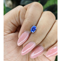 0.91 Ct. Blue Sapphire from Ceylon (Sri Lanka) Life Style