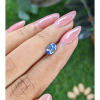 0.99 Ct. Blue Sapphire from Ceylon (Sri Lanka) Life Style