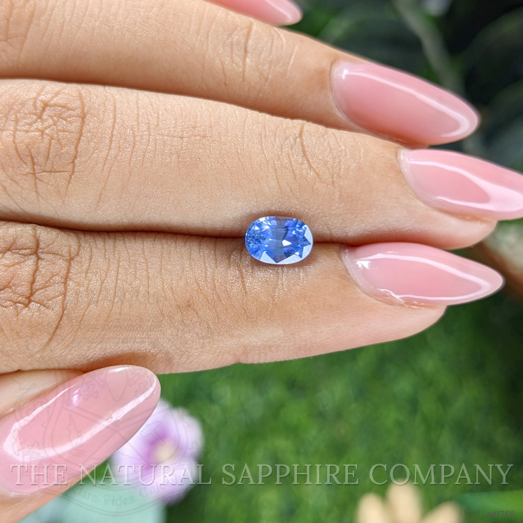 1.03 Ct. Blue Sapphire from Ceylon (Sri Lanka)