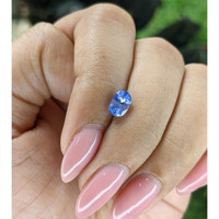 1.03 Ct. Blue Sapphire from Ceylon (Sri Lanka) Life Style