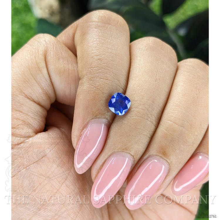 1.08 Ct. Blue Sapphire from Ceylon (Sri Lanka)