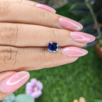 1.08 Ct. Blue Sapphire from Ceylon (Sri Lanka) Life Style