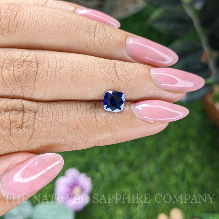 1.08 Ct. Blue Sapphire from Ceylon (Sri Lanka)