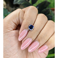 1.08 Ct. Blue Sapphire from Ceylon (Sri Lanka) Life Style