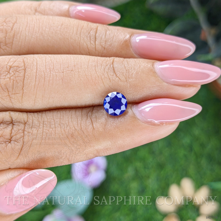 1.29 Ct. Blue Sapphire from Ceylon (Sri Lanka)