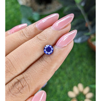 1.29 Ct. Blue Sapphire from Ceylon (Sri Lanka) Life Style
