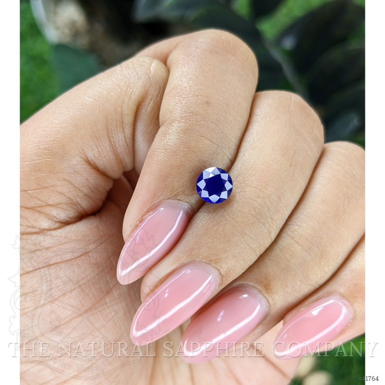 1.29 Ct. Blue Sapphire from Ceylon (Sri Lanka)