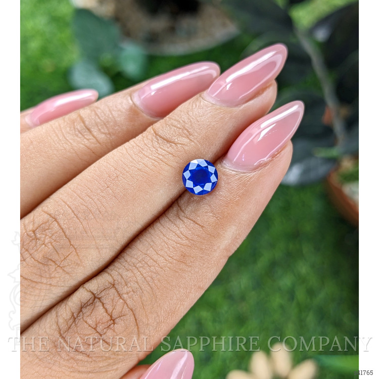 1.11 Ct. Blue Sapphire from Ceylon (Sri Lanka)