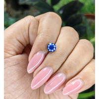 1.11 Ct. Blue Sapphire from Ceylon (Sri Lanka) Life Style
