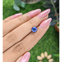 1.08 Ct. Blue Sapphire from Ceylon (Sri Lanka) Life Style