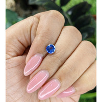 1.08 Ct. Blue Sapphire from Ceylon (Sri Lanka) Life Style