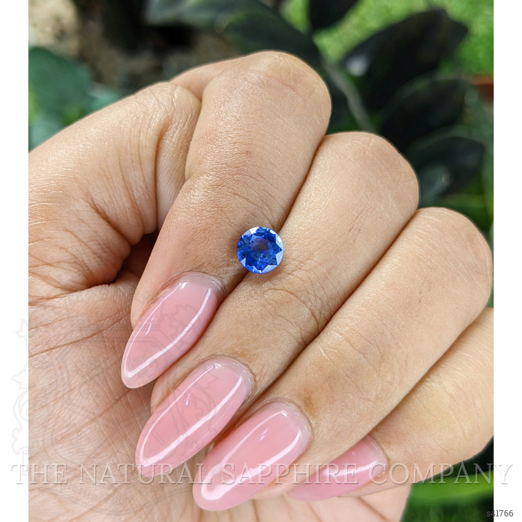 1.08 Ct. Blue Sapphire from Ceylon (Sri Lanka)