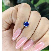 0.87 Ct. Blue Sapphire from Ceylon (Sri Lanka) Life Style