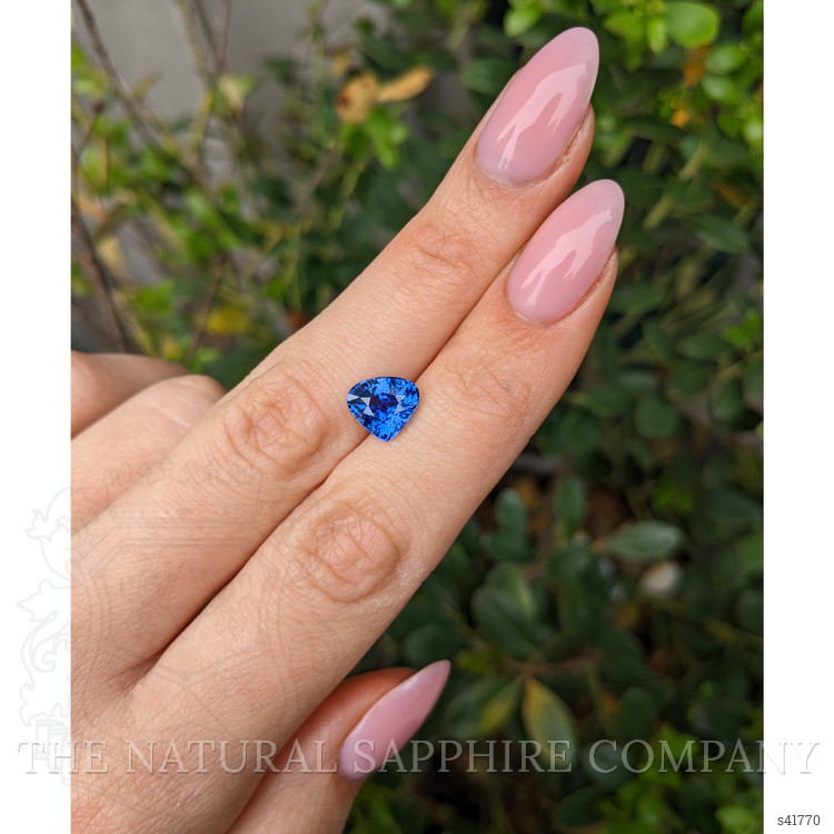 2.83 Ct. Blue Sapphire from Ceylon (Sri Lanka)