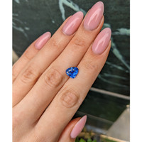 2.83 Ct. Blue Sapphire from Ceylon (Sri Lanka) Life Style
