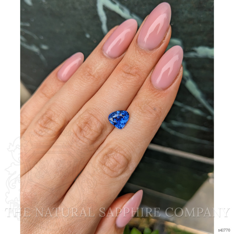2.83 Ct. Blue Sapphire from Ceylon (Sri Lanka)
