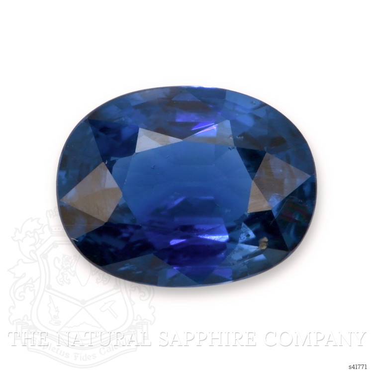 2.14 Ct. Blue Sapphire from Ceylon (Sri Lanka)