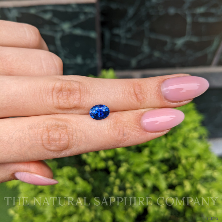 2.83 Ct. Blue Sapphire from Ceylon (Sri Lanka)