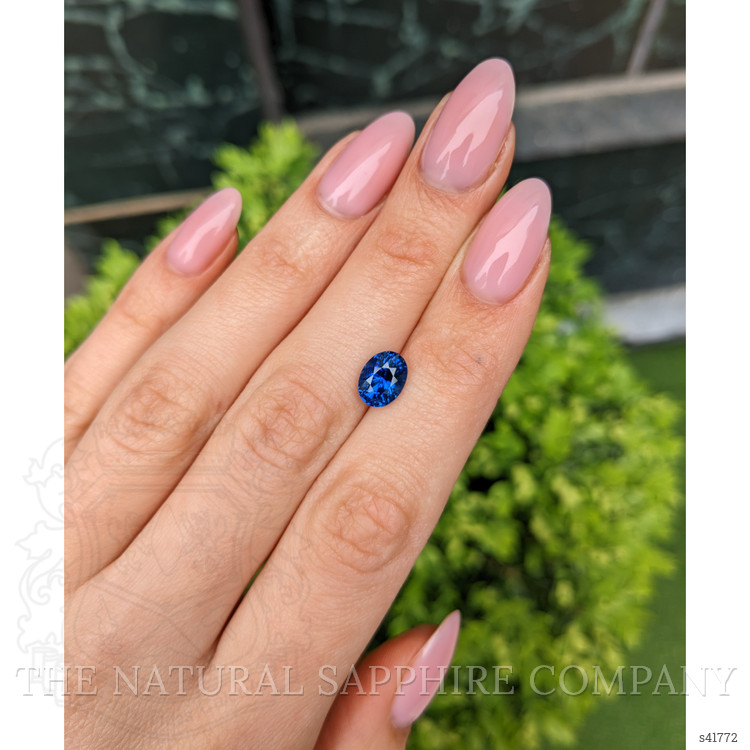 2.83 Ct. Blue Sapphire from Ceylon (Sri Lanka)
