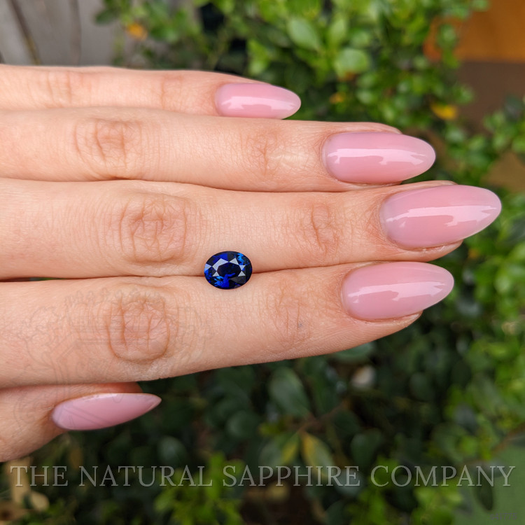 2.28 Ct. Blue Sapphire from Ceylon (Sri Lanka)