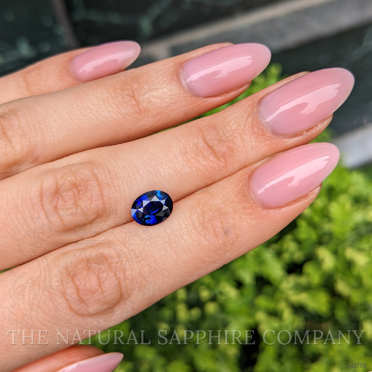 2.28 Ct. Blue Sapphire from Ceylon (Sri Lanka)