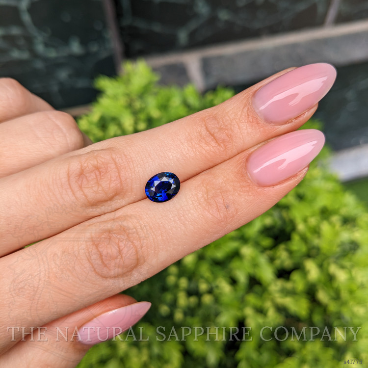 2.28 Ct. Blue Sapphire from Ceylon (Sri Lanka)