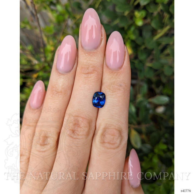 2.56 Ct. Blue Sapphire from Ceylon (Sri Lanka)