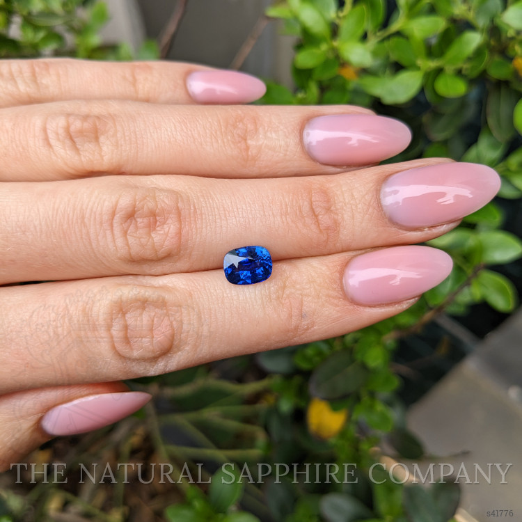 2.56 Ct. Blue Sapphire from Ceylon (Sri Lanka)