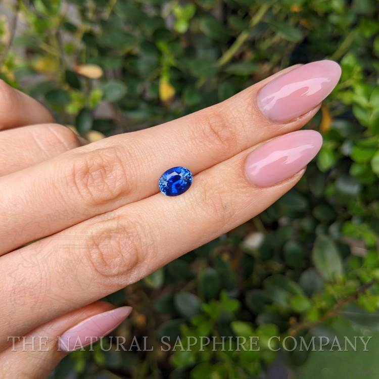 2.20 Ct. Blue Sapphire from Ceylon (Sri Lanka)