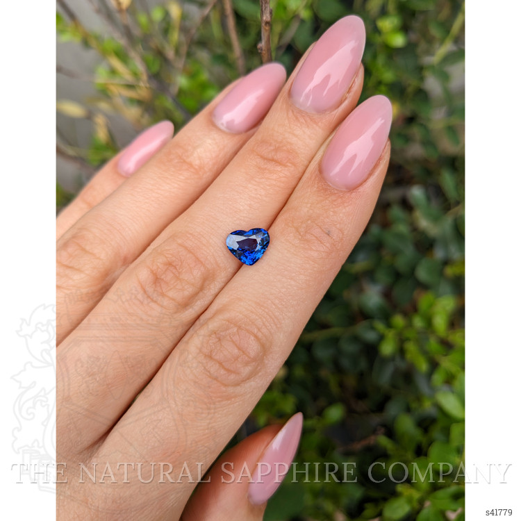 2.05 Ct. Blue Sapphire from Ceylon (Sri Lanka)
